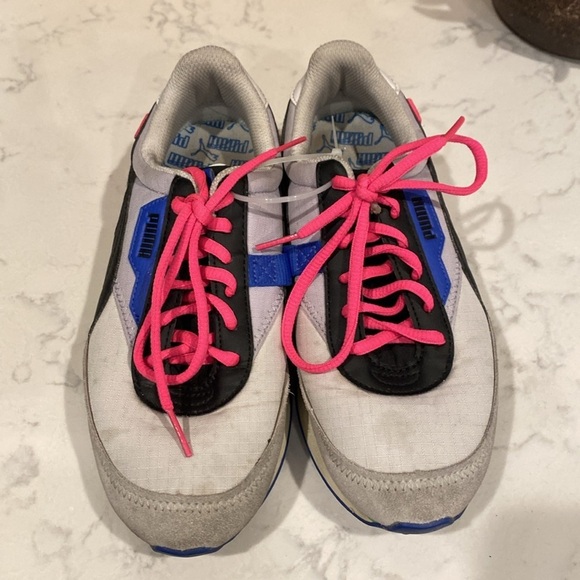 PUMA Future Rider 'Play On White Grey Violet' - Picture 5 of 14